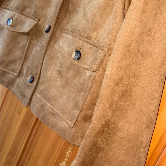 🌟HP🌟H&M Divided Faux Suede Jacket - Picture 6 of 15